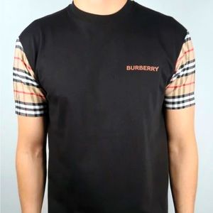 Men’s BURBERRY t-shirt US XL (European XXL) ICONIC Plaid RARE Won’t see …